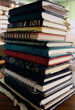 Stack of journals