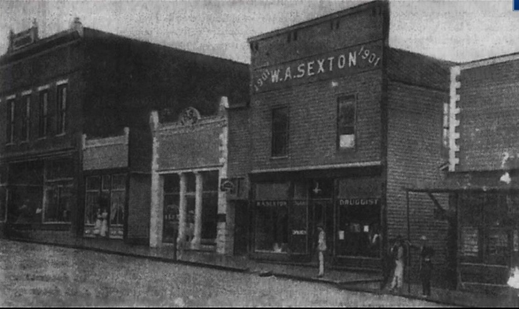 Old Eddyville stores Two towns long gone - Old Eddyville stores
