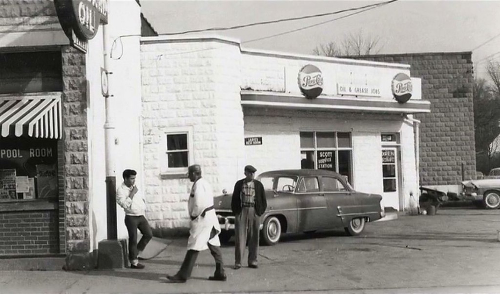Two towns long gone--Scott Service Station Old Eddyville Two towns long gone--Scott Service Station Old Eddyville