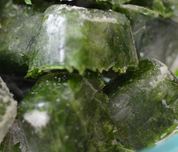 Freezing herbs in cubes