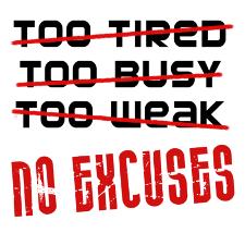 No excuses