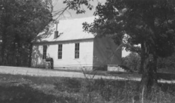 Sardis Methodist church between the rivers