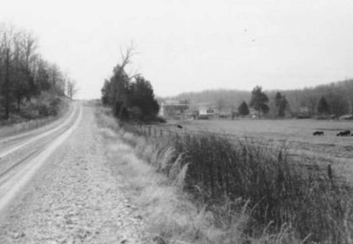 typical road between the rivers - Willow Creek area