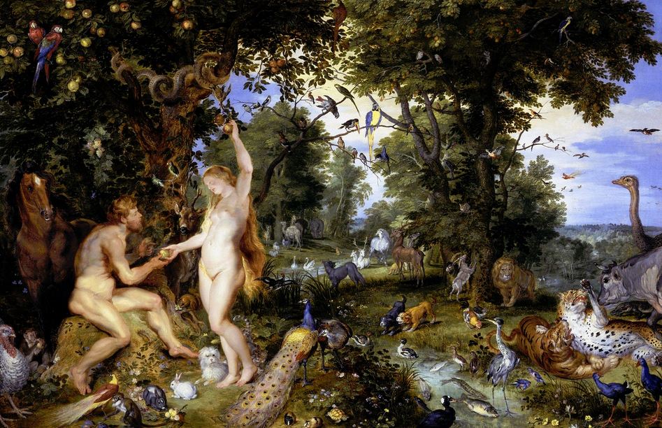 The Garden of Eden by Jan Breughel and Peter Paul Rubens
