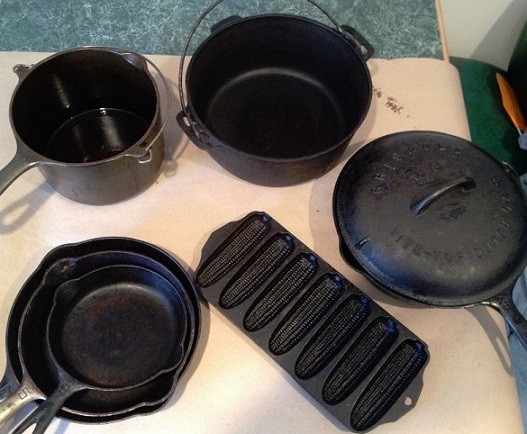 Some prized Griswold pieces